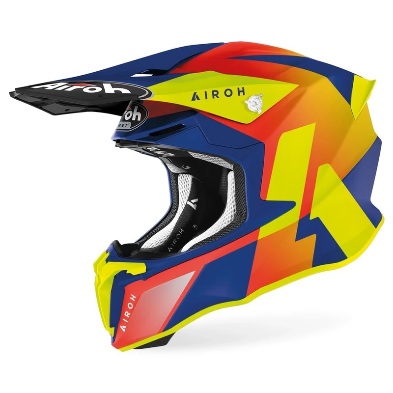 Airoh Motorcycle Helmet Twist 2.0 Lift Azure Matt S