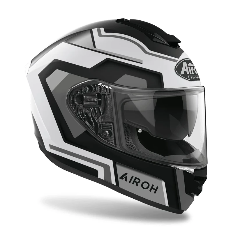 Airoh Motorcycle Helmet St501 Square Black Matt L