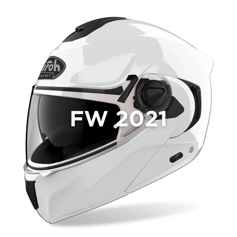 Airoh Motorcycle Helmet Specktre Color White Gloss M