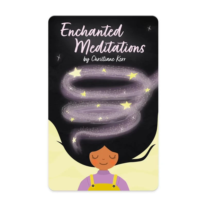 Yoto Enchanted Meditations by Christiane Kerr – Kids Audio Card for Use with Player & Mini All-in-1 Audio Device, Screen-Free Listening with Relaxing Sleep & Winding Down Exercises, Ages 5+