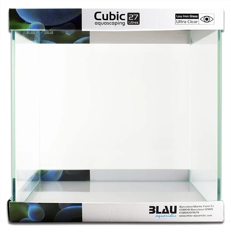 Blau Aquaristic Cubic Aquascaping 27, Clear
