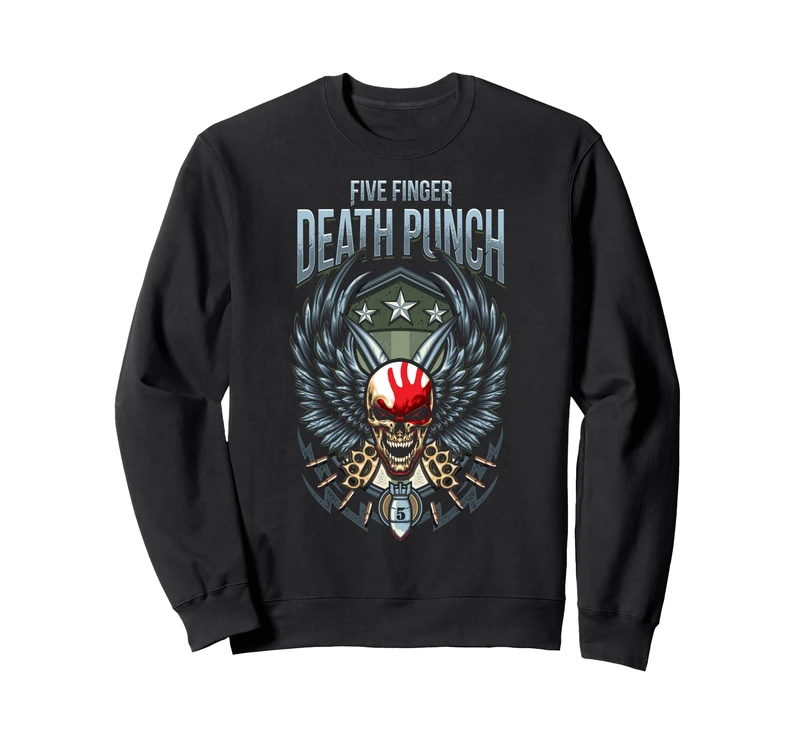 5FDP Winged Skull Sweatshirt