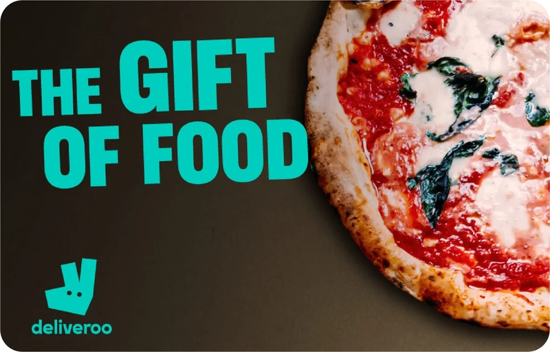 Deliveroo eGift Card - 15 GBP Pizza Food Delivery Gift - Image 1