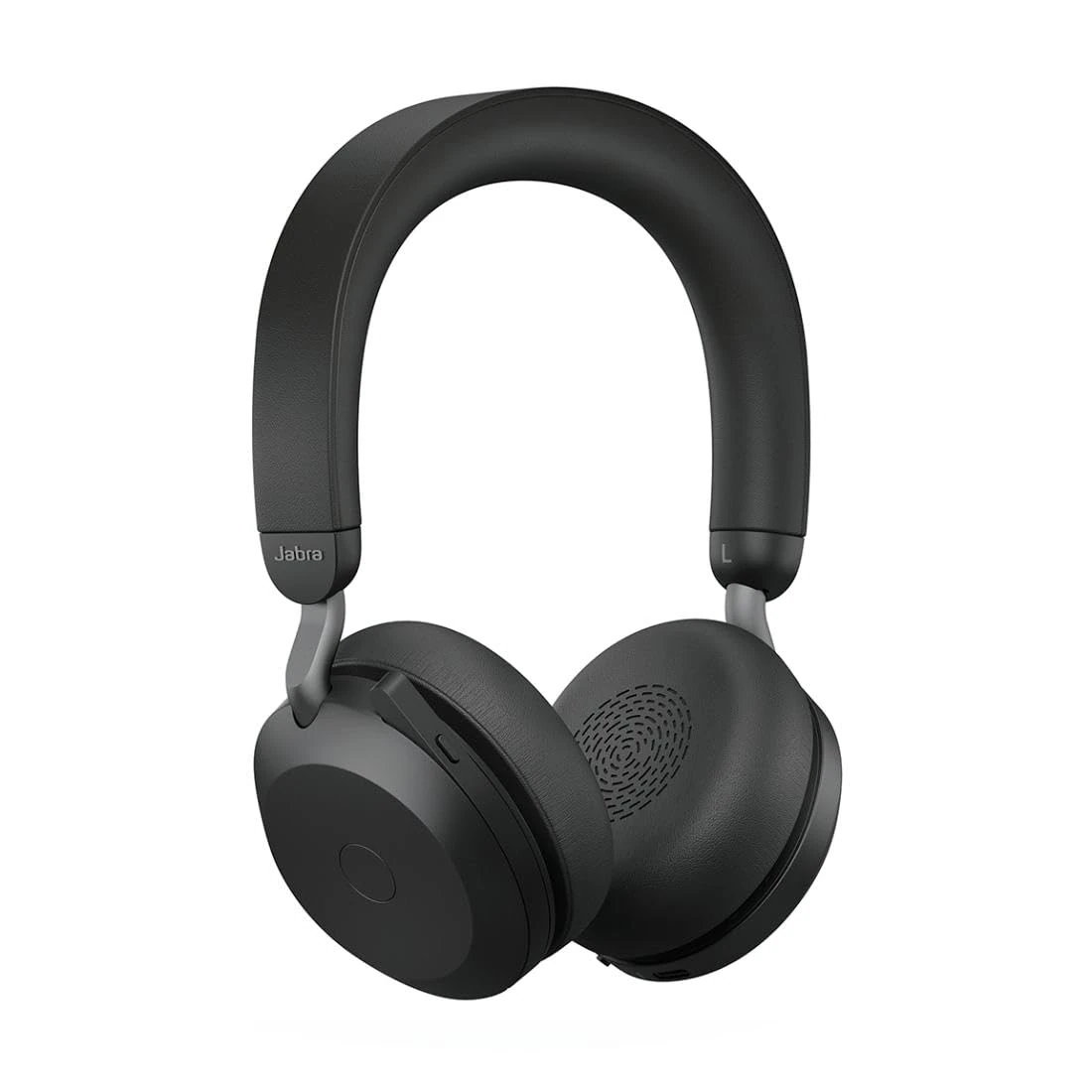 Jabra Evolve2 75 Wireless PC Headset with 8-Microphone Technology - Dual Foam Stereo Headphones with adjustable Advanced Active Noise Cancellation, USB-A Bluetooth Adapter and UC Compatibility - Black