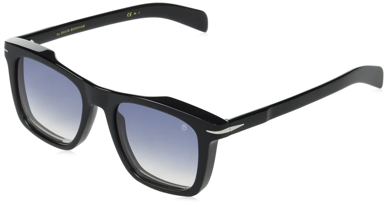 David Beckham DB 7000/S Black/Blue Shaded 51/20/145 men Sunglasses