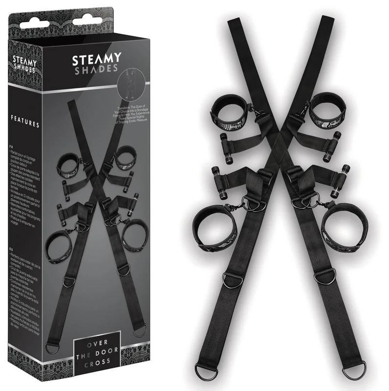 STEAMY SHADES Cross Black One Size - Image 1
