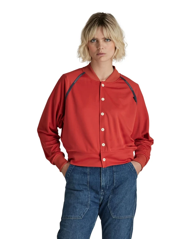 G-Star Women's Bomber Tweeter , Red (paprika D21592-D137-D116), S