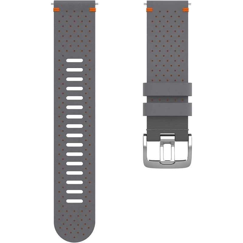 Polar perforated leather wristband for 22mm compatible sportswatches (GritX, Vantage M & V2 series)