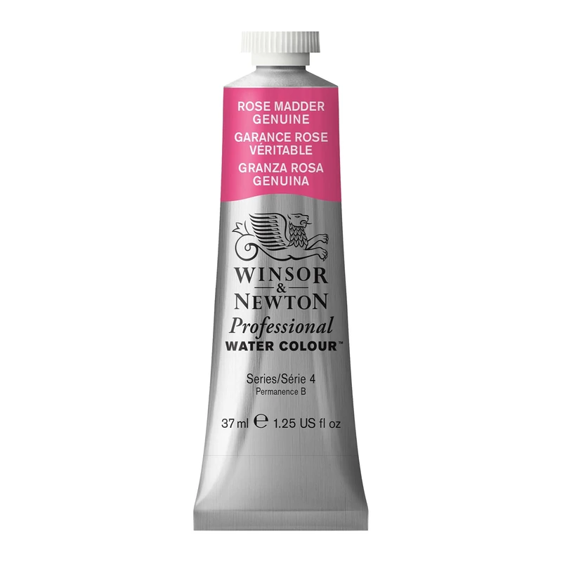Winsor & Newton Professional Watercolour Paint, Artist Quality, Finest Pigments, Rose Madder Genuine, 37ml Tube