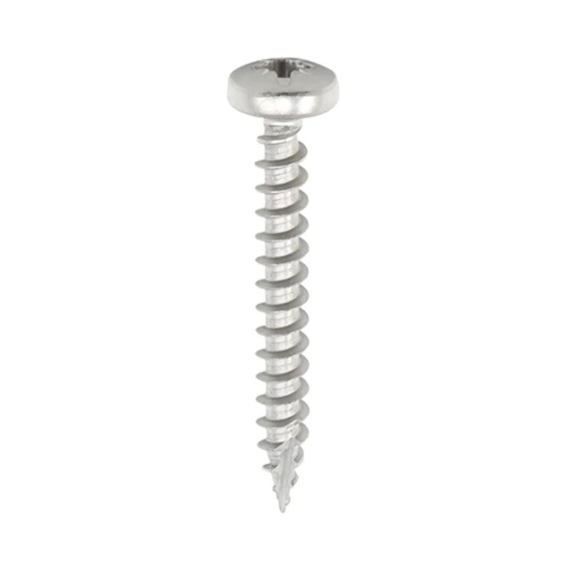 TIMCO Classic Multi-Purpose Pan Head A2 Stainless Steel Woodcrews - 6.0 x 40