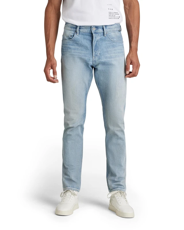 G-Star Men's Triple A Regular Straight Jeans, Blue (vintage electric blue D19161-C967-D125), 31W / 32L
