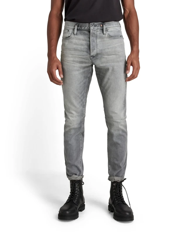 G-Star Men's Scutar 3D Tapered Jeans, Grey (sun faded glacier grey D17711-C293-C464), 27W / 32L