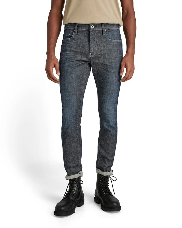 G-Star Men's Revend FWD Skinny Jeans, Blue (worn in blues D20071-D106-D120), 27W / 32L