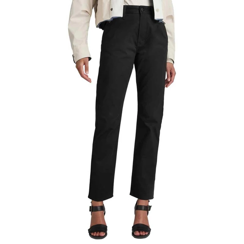 G-Star Women's Slim Chino, Black (dk black D21371-C072-6484), 27W / 32L
