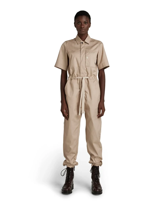 G-Star Women's Army Jumpsuit , Beige (westpoint khaki D21431-A504-C531), XS