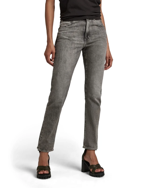 G-Star Women's Virjinya Slim Jeans, Grey (faded carbon D21078-C909-C762), 27W / 30L