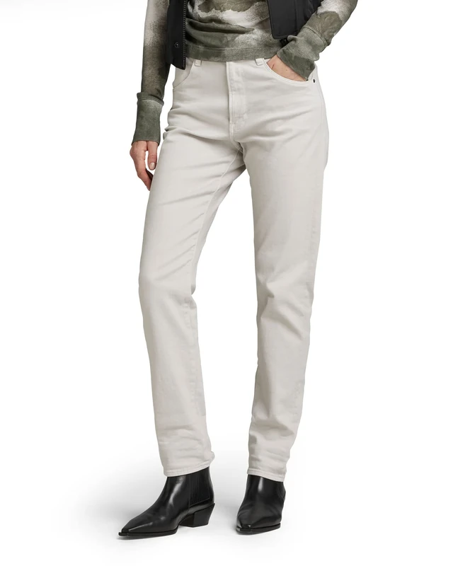 G-Star Women's Virjinya Slim Jeans, Beige (whitebait D21078-C669-1603), 28W / 30L