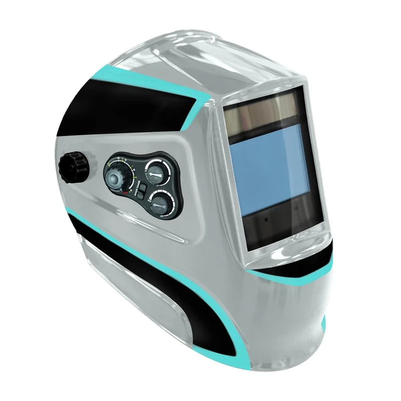 Gys 068650-GYS-MASQUE TC Mask LCD ERGOTECH + 5/9-9/13 Silver True Colour