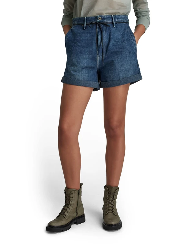 G-Star Women's Lynton Shorts, Blue (antique cosmic blue D21411-C966-C945), 25