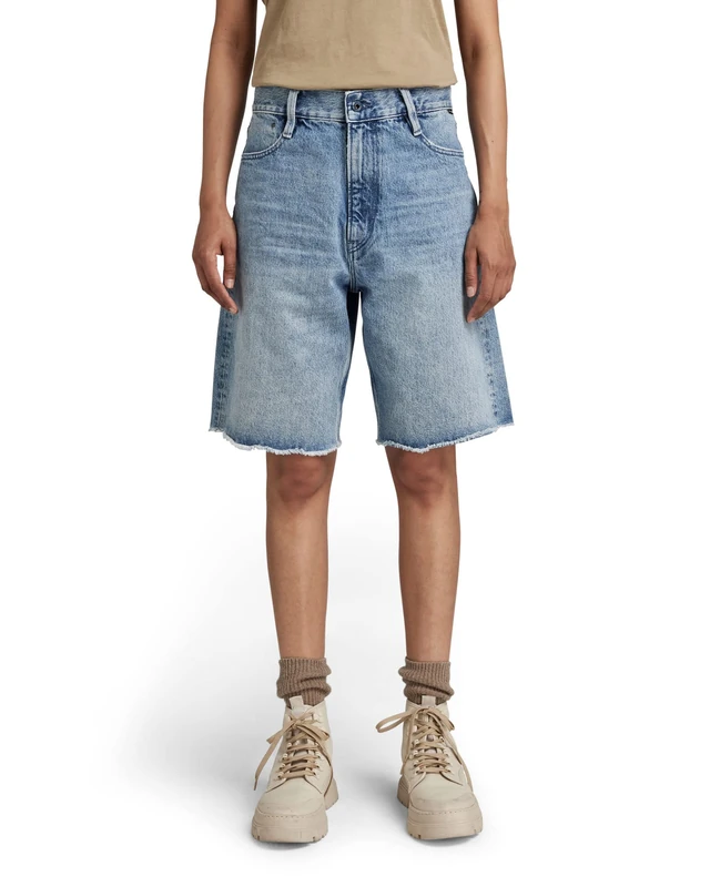 G-Star Women's Type 89 Bermuda Shorts, Blue (sun faded air force blue D21434-C967-C947), 25