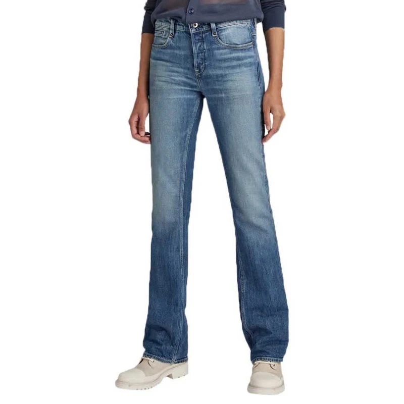 G-Star Women's Noxer Bootcut Jeans, Blue (faded ocean hue D21437-B767-D123), 25W / 30L