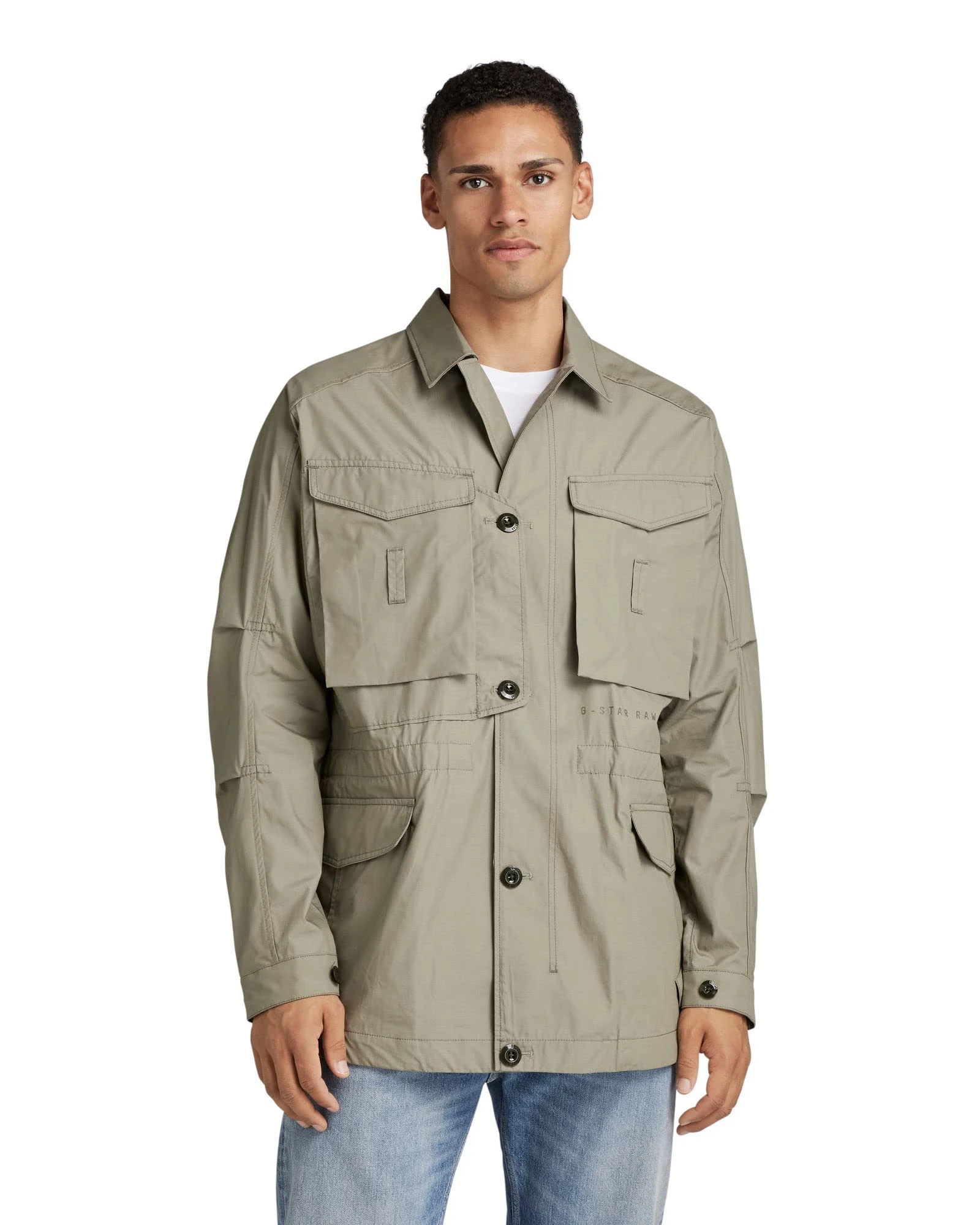 G-Star Men's Field Jacket, Green (shamrock D21882-A790-2199), XXL