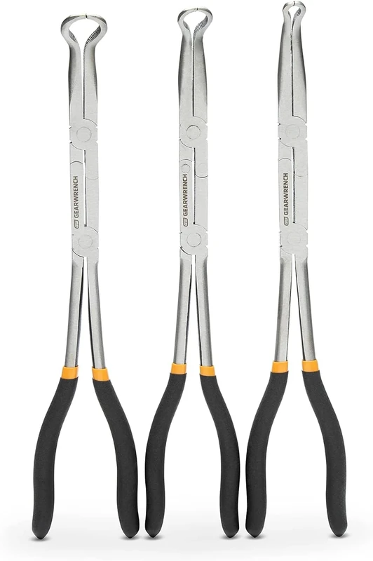 GearWrench 82107-06 Double X Hose Grip Pliers Set, 3 Piece