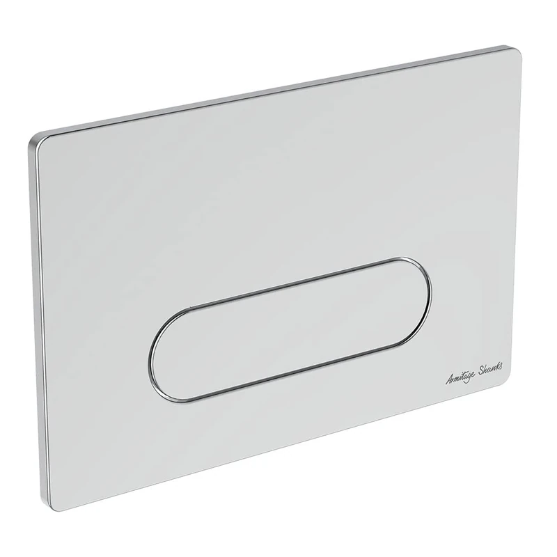 Ideal Standard S0766AA Oleas M4 Toilet Flush Plate, Chrome