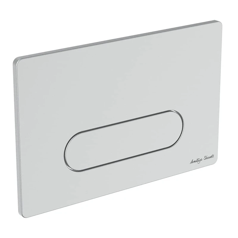 Ideal Standard S0766JG Oleas M4 Toilet Flush Plate, Matt Chrome