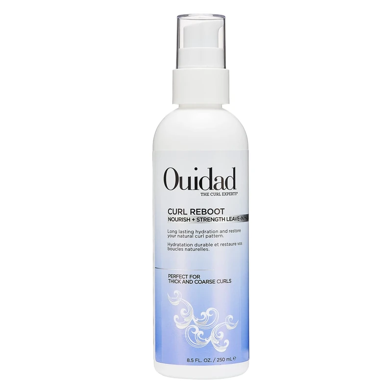 Ouidad Curl Reboot Nourish Plus Strength Leave-In Mask - Thick and Coarse Curls For Unisex 8.5 oz Masque