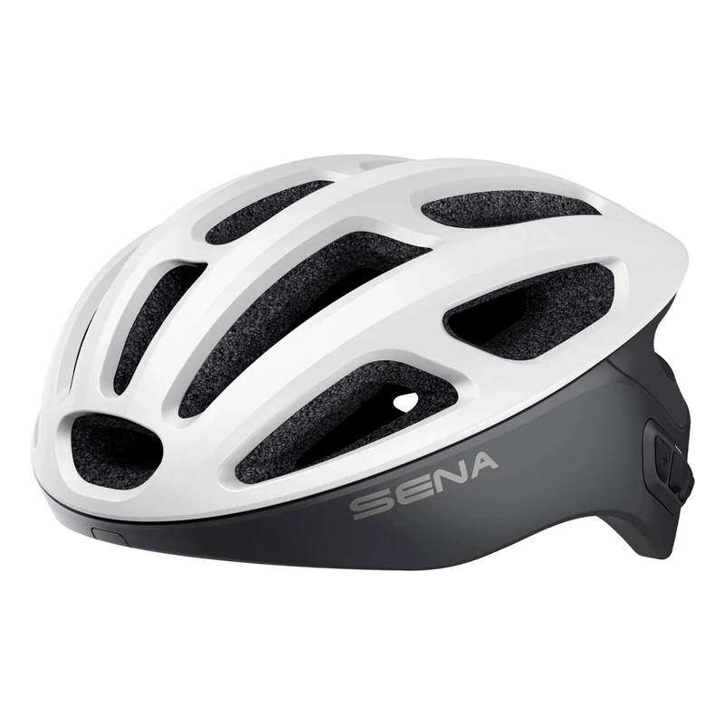 Sena R1 Smart Cycling Helmet (Matte White, L)
