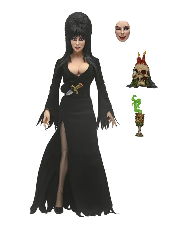 NECA Official Elvira 8" Clothed Action Figure