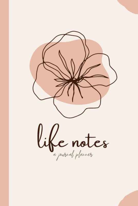 Life Notes - a journal planner: Simple journal planner with mood, monthly and weekly goal tracker