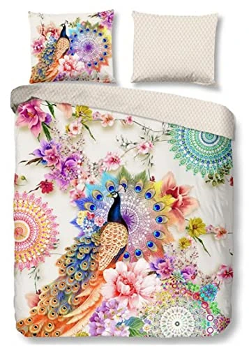 Double Duvet Cover 200 x 220 cm Cotton Satin No. 7057 Multi-Coloured