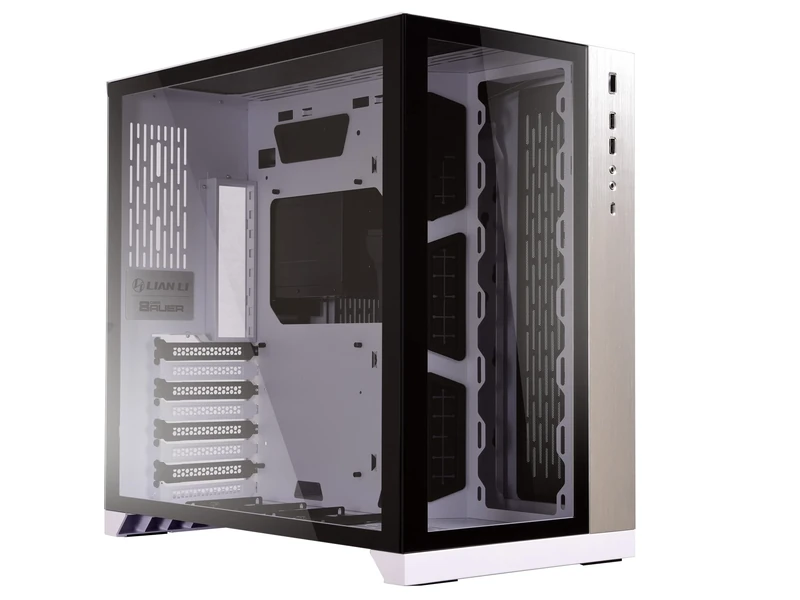 Lian Li PC-O11DW 011 DYNAMIC White with Radiator Anti-Sag Bracket (GB002) Gaming Computer Case - O11DW-GB002