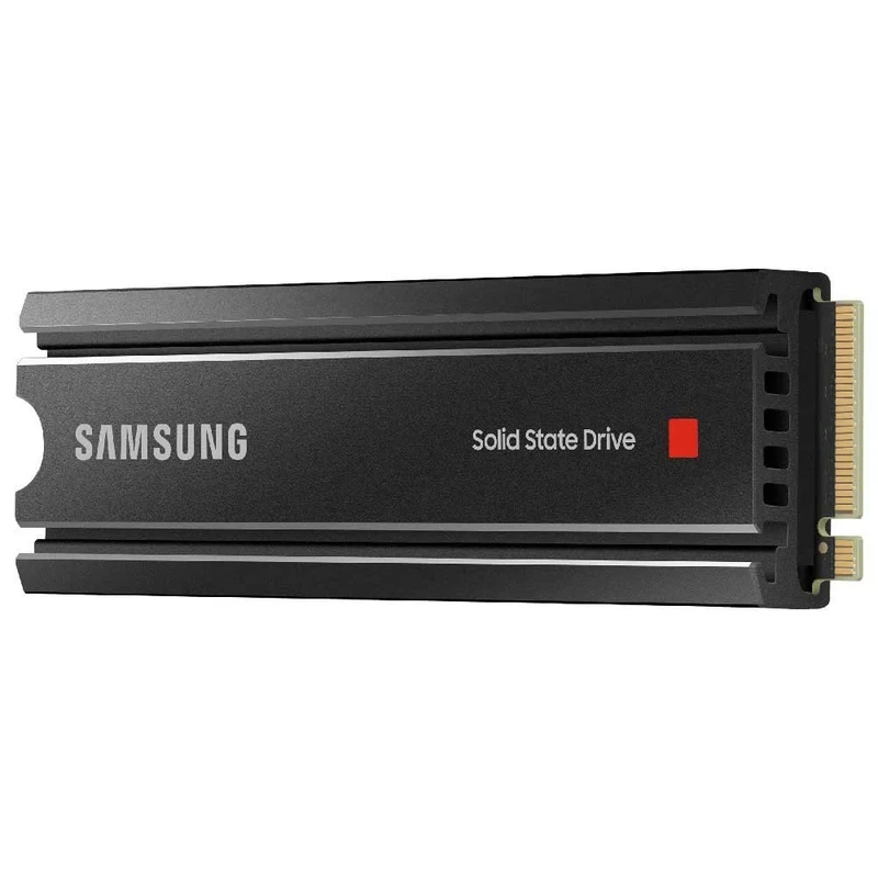 Samsung 980 PRO SSD with Heatsink 1TB PCIe Gen 4 NVMe M.2 Internal Solid State Hard Drive, Heat Control, Max Speed, PS5 Compatible, MZ-V8P1T0CW