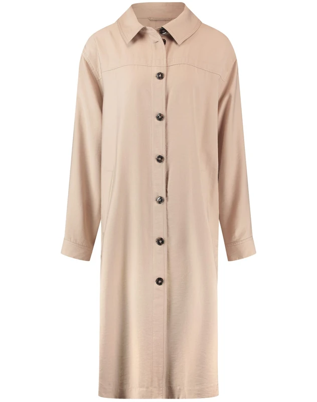 GERRY WEBER Women's 730024-31338 Blazer Long Sleeve, Desert, 40