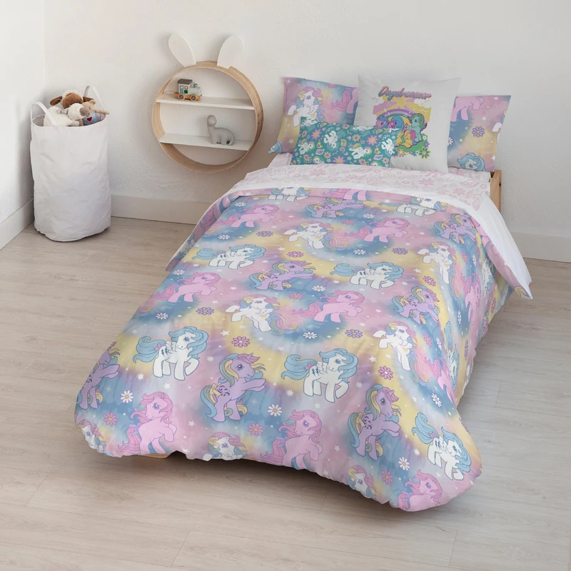 BELUM | My Little Pony Duvet Cover | My Little Pony Duvet Cover | Duvet Cover with Buttons | Duvet Cover 100% Cotton | Duvet Cover (Bed of 105 (180 x 240 cm))