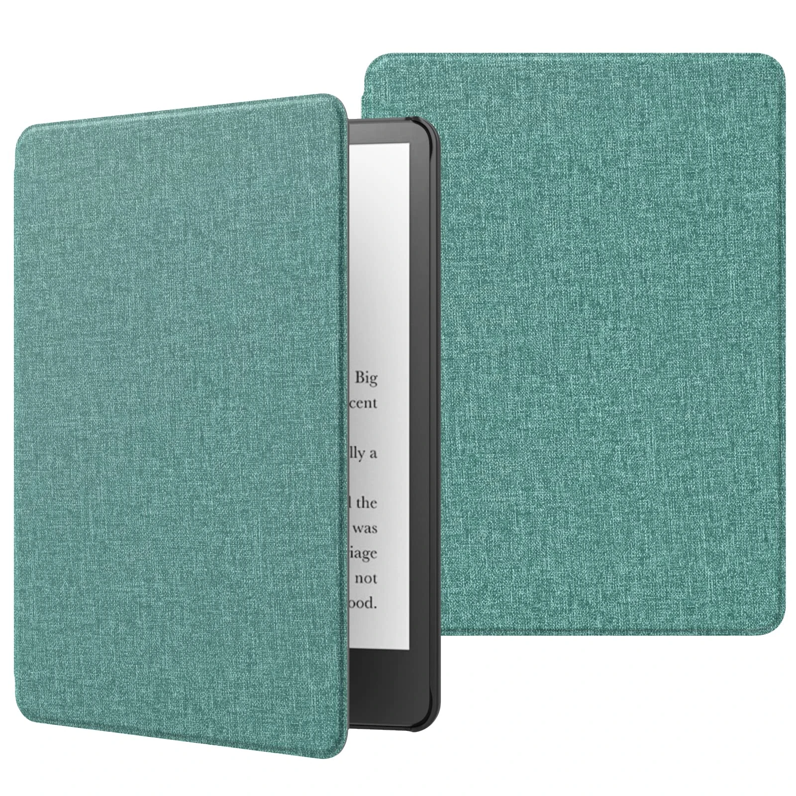 MoKo Case for 6.8" Kindle Paperwhite (11th Generation-2021) and Kindle Paperwhite Signature Edition, Lightweight Shell Cover with Auto Wake/Sleep for kindle Paperwhite 2021 E-Reader, Denim Green