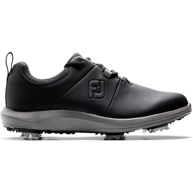 FootJoy Women's Ecomfort Golf Shoe, Black Charcoal, 4.5 UK