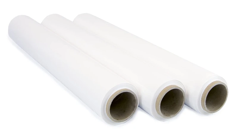 OFITURIA White Film for Packaging 50 cm x 200 Metres Length - Manual Elastic Film for Industrial Packaging - Pack of 3