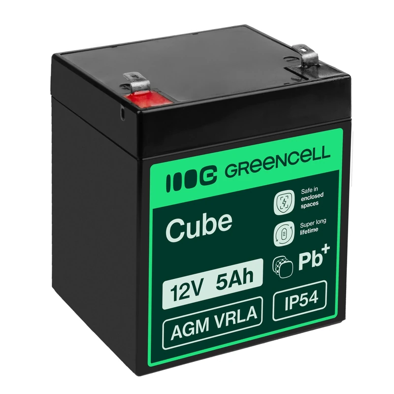 Green Cell 12V 65Ah AGM VRLA Deep Cycle Battery