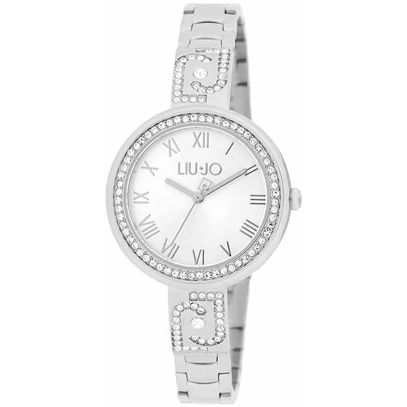 Liu Jo TLJ1912 Women's Analogue Quartz Watch with Stainless Steel Strap, Silver, Bracelet