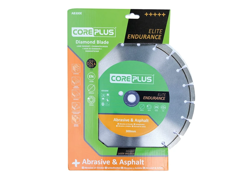 CorePlus Elite Abrasive & Asphalt Diamond Blade 300mm x B20.0mm (12in)