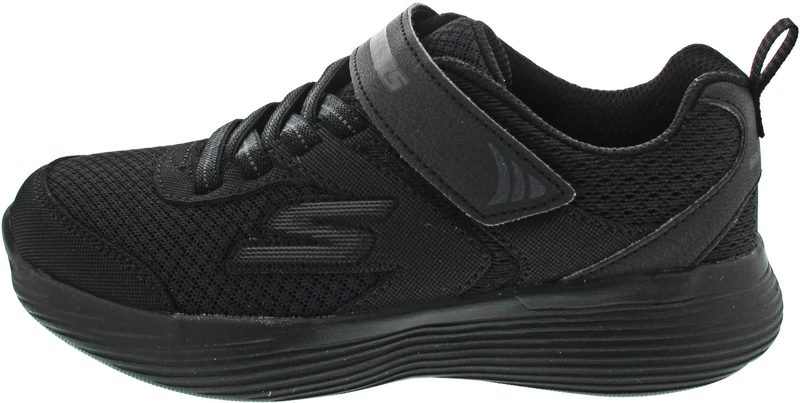 Skechers Boy's Go Run 400 V2 Darvix Sneaker, Black, 2 UK