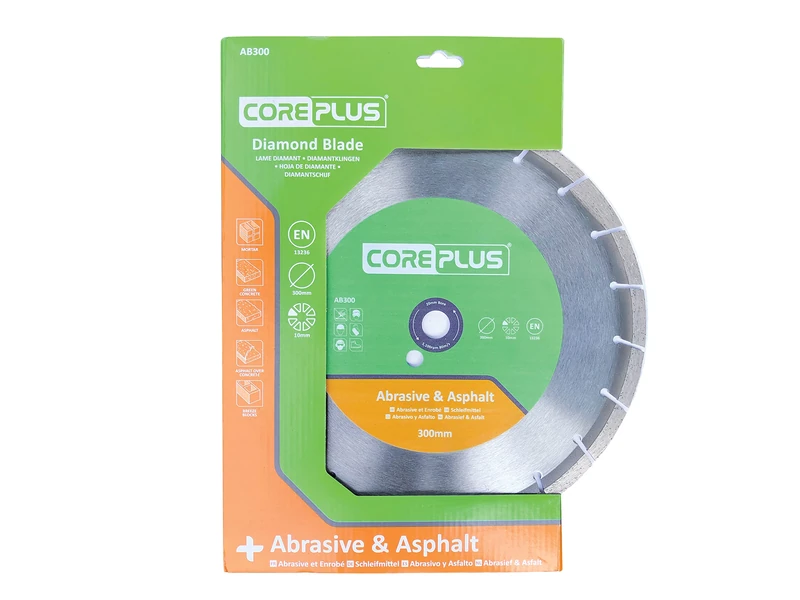 CorePlus 300mm Diamond Blade - Abrasive and Asphalt (12in)