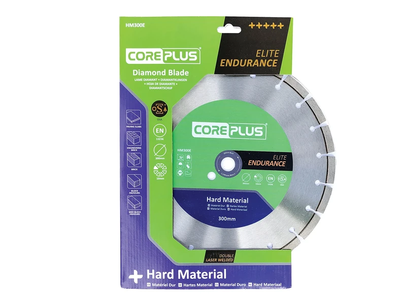 CorePlus Elite Hard Material Turbo Diamond Blade 300mm x B20.0mm (12in)