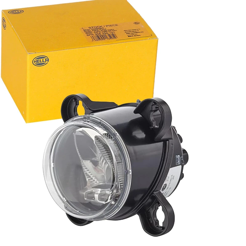 HELLA 1B0 015 050-131 LED-Headlight - 90mm Essential R80 - 24/12V - round - Fitting - Plug: DEUTSCH plug - Right Front/Left Front