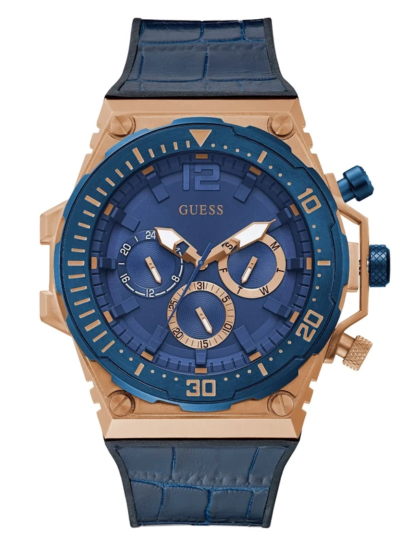 GUESS Women Analog Quartz Watch with Silicone Strap GW0326G1
