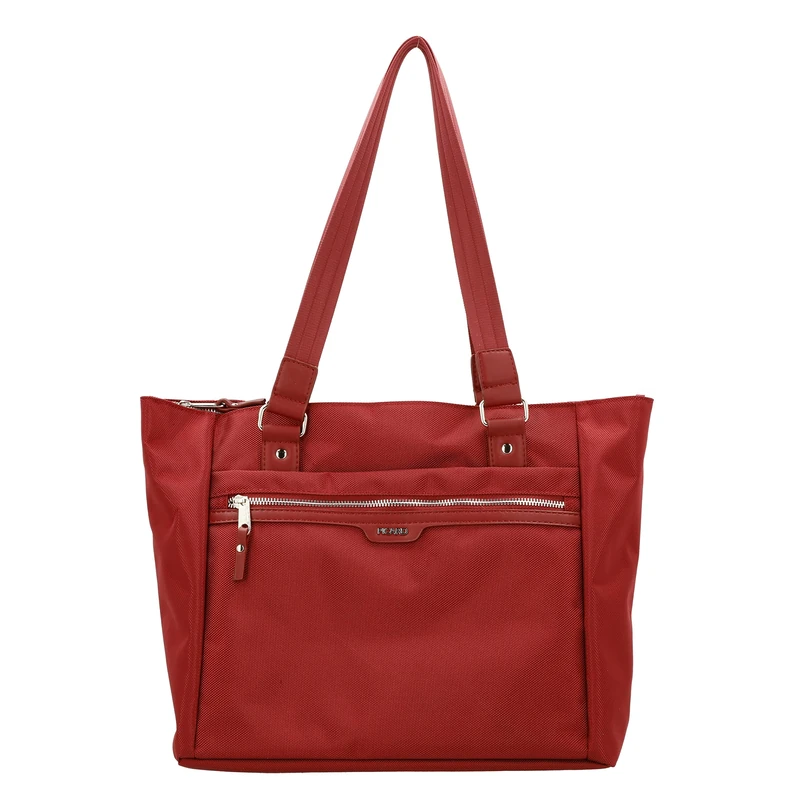 Picard Adventure Women's Shoulder Bag Nylon One Size with Zip Shoulder Bag Everyday, red, 45,00x34,00x30,00, Women's shopper synthetic - Image 1